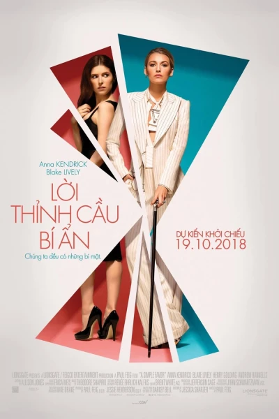 Lời Thỉnh Cầu Bí Ẩn - A Simple Favor (2018)